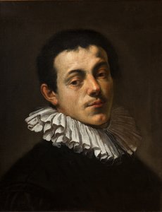 Portrett av maleren Joseph Heintz, 1584-85 av Johann or Hans von Aachen