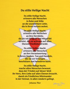 Du stille hellige natt av Johanna Thier