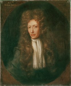 Portrett av Robert Boyle (olje på lerret) av Johannes (after) Kerseboom
