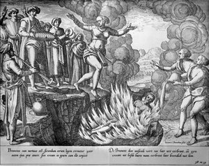 Sati av Johannes Baptista van the Younger Doetechum