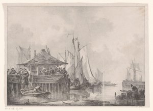 Folkemengder i en havn