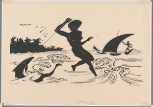 De buit (original tittel på objekt) av Johannes Frederik Engelbert ten Klooster (signed by artist)