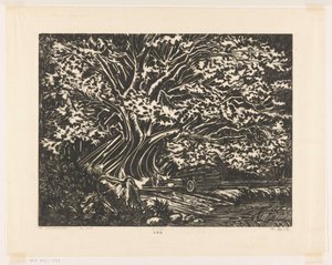 The Resting Place (original tittel på objekt) av Johannes Frederik Engelbert ten Klooster (signed by artist)
