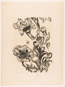 Studer papavers (originaltittel på objekt) av Johannes Frederik Engelbert ten Klooster (signed by artist)