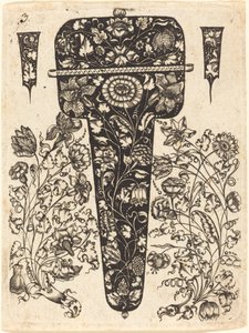 Anheng pyntet med blomster av Johannes Hanias