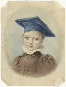 Gutt med blå beret av Johannes Hari (I)