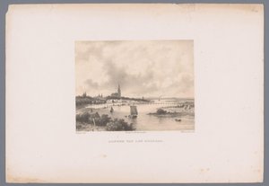 Utsikt over Arnhem fra Rehberg Arnhem van den Rehberg (tittel på objekt) Nederlandsk by- og havneutsikt etter tegninger av Everhardus Koster (serietittel) E. Kosters skissebok: Dutch City and Harbour Views (serietittel)