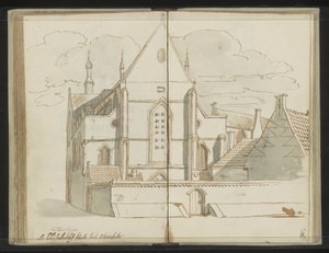 Catharijnekerk i Utrecht av Johannes Huibert Prins
