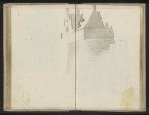 Waterslootse Poort i Delft av Johannes Huibert Prins