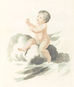 nakent barn av Johannes Jacobsz van den Aveele (attributed to)