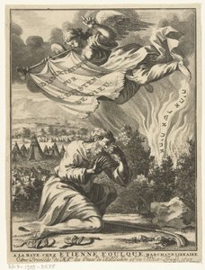 Moses ved den brennende busken Tittelside for Isaac Jaquelot, Dissertations sur l