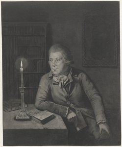 Selvportrett av Johannes Janson av Johannes Janson