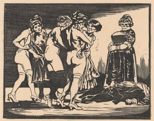 Allegori om ukyskhet av Johannes Josephus Aarts