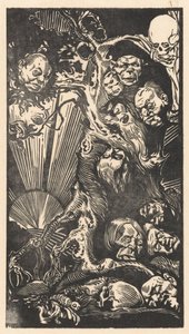 Tre med fantastiske hoder av Johannes Josephus Aarts