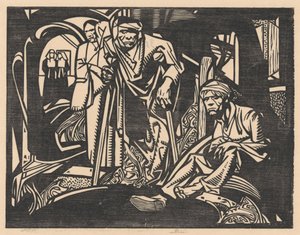 Såret i en kirke av Johannes Josephus Aarts