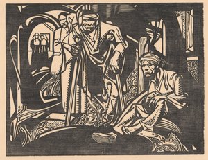 Såret i en kirke av Johannes Josephus Aarts