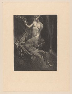 Judith med hodet og kroppen til Holofernes av Johannes Josephus Aarts