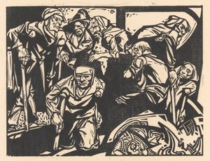 Menn med krykker av Johannes Josephus Aarts