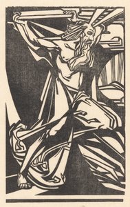 Moses med lovens tabeller av Johannes Josephus Aarts