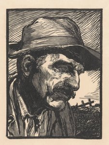 Portrett av en ukjent mann av Johannes Josephus Aarts