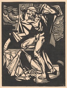 Samson ødelegger templets søyler av Johannes Josephus Aarts