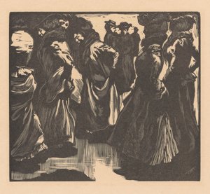 Kvinner i regnet av Johannes Josephus Aarts
