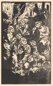 Sittende Fantasy Creatures av Johannes Josephus Aarts