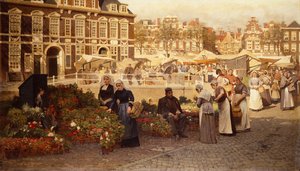 Blomstermarkedet i Haag
