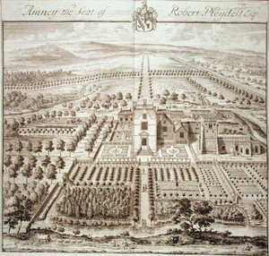 Amney, setet til Robert Pleydell, Esq. (gravering) av Johannes Kip