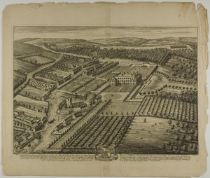 London, plate 31 fra Illustrated Britannia av Johannes Kip