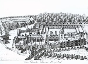 The Charterhouse Hospital, ca. 1720