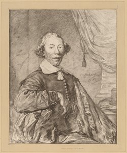 Portrett av en sittende mann, 1771.