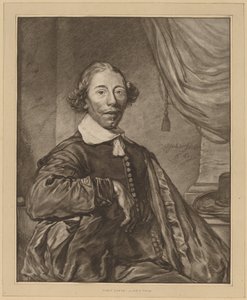 Portrett av en sittende mann, 1771. av Johannes Kornlein