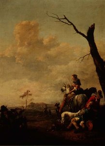 Hvil etter jakten (panel)