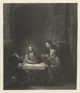 Måltid på Emmaus av Johannes Pieter de Frey