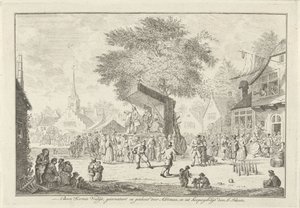 Bondens messe i bygda, ca. 1750 Farmer