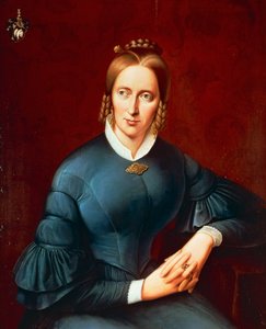 Portrett av Annette von Droste-Hulshoff (Munster av Johannes Sprick