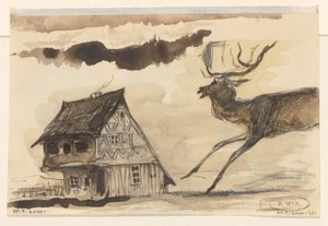 Hus og hjort av Johannes Tavenraat