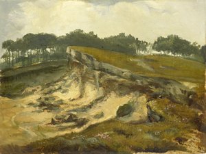 Sandgraving av Johannes Tavenraat