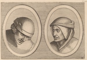"Houte Klaes" og "Kommer-stoofs" av Johannes and Lucas van Doetechum after Pieter Bruegel the Elder