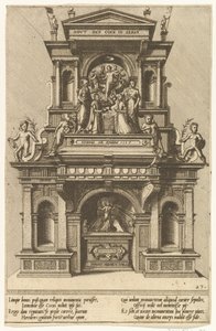 Cœnotaphiorum 27, 1563. Skapere: Johannes van Doetecum I, Lucas van Doetecum. av Johannes and Lucas van Doetecum