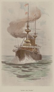 After the Storm (farge litho) av John (after) Charlton
