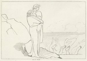Simonybukten, Inferno, Canto 19 (gravering) av John (after) Flaxman