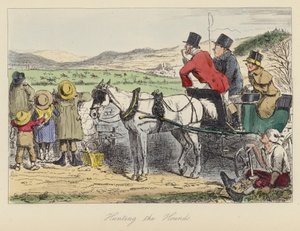 John Leech-illustrasjon for Mr Sponge