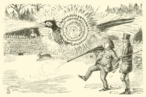 Fasanskyting (gravering) av John (after) Leech
