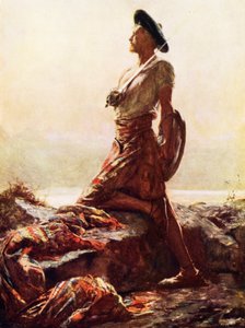 The Highland Outpost (farge litho)