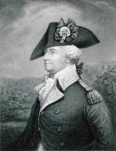 Brigadegeneral Anthony Wayne (1745-96) gravert av John Francis Eugene Prud
