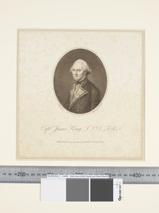 III. Kaptein James King, gravert av Francesco Bartolozzi (1727–1815), ca. 1773–84 (gravering)