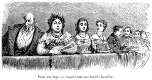Israelsk familie i en teaterhytte i Russland av Walter Charles Mills