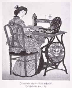 Japansk symaskin av Walter Charles Mills